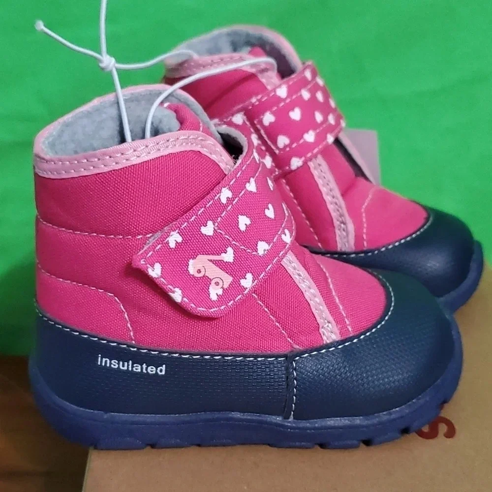 See Kai Run Blake Winter Girl Insulated Boots 6